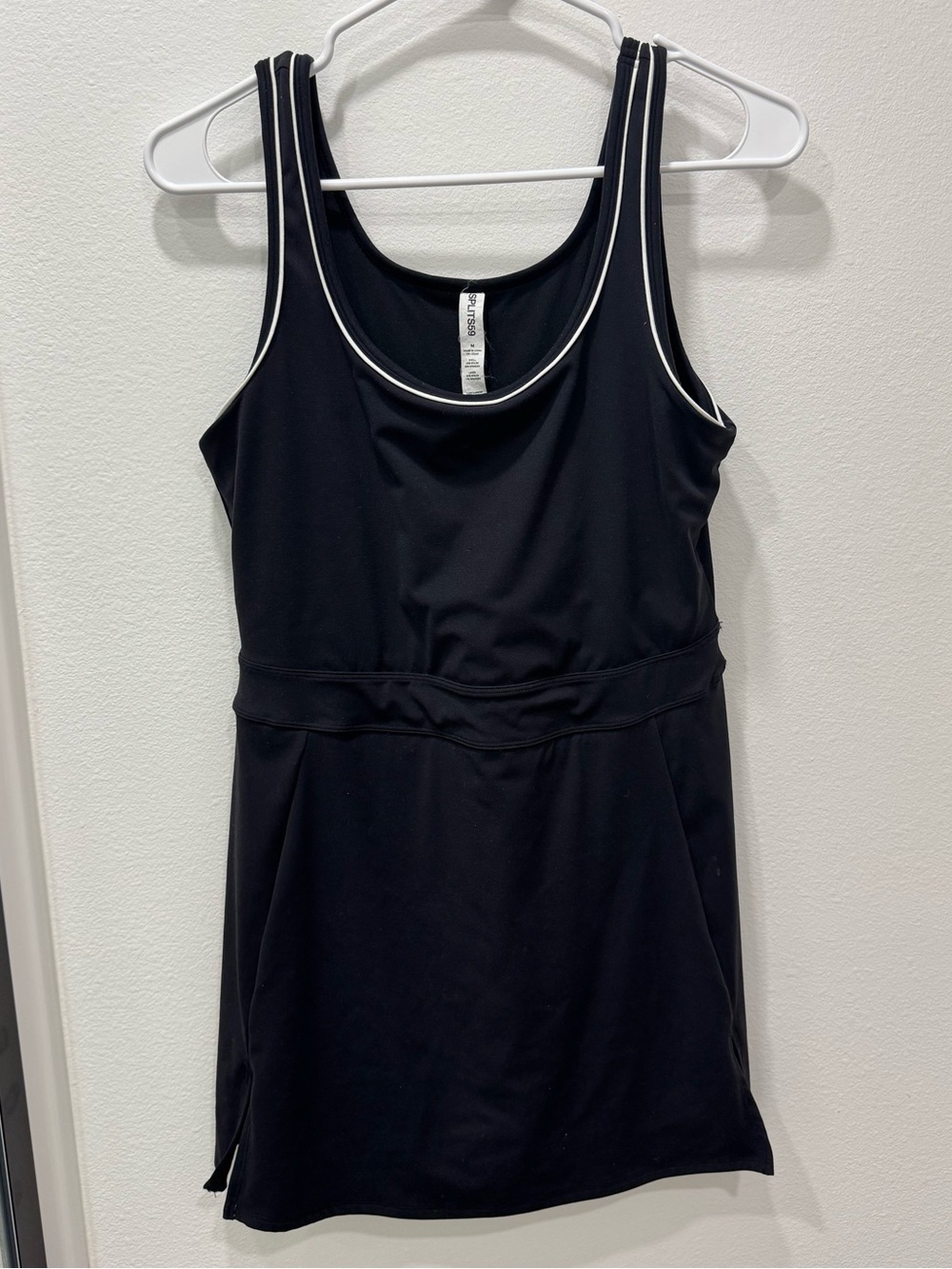 Splits59 Black Athletic Dress Tennis Golf Pickleball Dress Size M